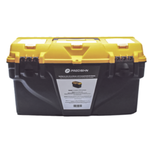 PRECISION PST-H070-01 – Caja Porta Herramientas / 17" / 44x26x23 cm / Polipropileno / 550 gr / Candado / Charola para Tornillos