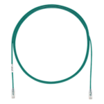 PANDUIT UTP28SP7GR – Cable de Parcheo UTP / Cat6 / 28AWG Diámetro Reducido / 2.13 m (7 Pies) / Verde