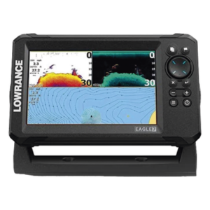 LOWRANCE 000-16311-001 – Ecosonda / Pantalla IPS 7 pulgadas / CHIRP + DownScan / 50-200 y 455-800 kHz / 0.67 kg / 8.9 x 5.5 x 3.3 pulgadas