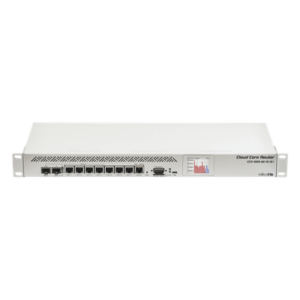 MIKROTIK CCR1009-8G-1S-1S+ – Cloud Core Router, CPU 9 Núcleos, 8 Puertos Gigabit, 1 Port SFP, 1 Port SFP+, 2 GB Memoria