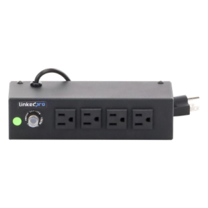 LINKEDPRO BY EPCOM HTCM-S1U – Regleta de Alimentación / 4 Contactos NEMA 5-15R / 120Vca / 10A Máx. / Montaje Escritorio o Pared