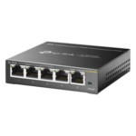 TP-LINK TL-SG105E – Switch Easy Smart / 5 Puertos Gigabit / 5 Gbps / 32 VLANs / Sin Ventilador / QoS / IGMP Snooping