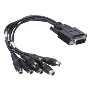 HIKVISION 101501706 – Adaptador de Audio / 7 Entradas / Compatibilidad 8 Canales / Diseño Compacto