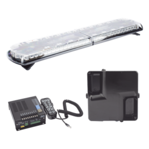 ECCO 12TR48KIT130C – Torreta LED Vehicular / 48 pulgadas / 130 LED / Dual Color / 48 Patrones de Destello / Aluminio y Policarbonato