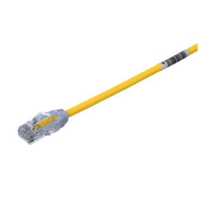 PANDUIT UTP28X5YL – Cable de Parcheo UTP Cat6A / 28AWG / CM-LSZH / 1.52 m (5 ft) / Amarillo