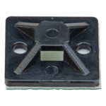 PANDUIT SMP12A-C0 – Montaje Adhesivo para Bridas / 4 Vías / 20 x 20 mm (0.785 x 0.785 in) / Nylon 6.6 V-2 / Interior y Exterior / Paquete de 100