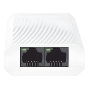 HIKVISION DS-3E0503DP-E/R – Extensor PoE+ Gigabit / 1 Entrada PoE+ / 2 Salidas PoE+ / 30 W Totales / 200 m (656.2 ft) / Plug and Play