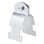 INDEX ABUL-400 – Abrazadera Unicanal / 4" (101 mm) / Calibre 13 / Galvanizado / Interior y Exterior