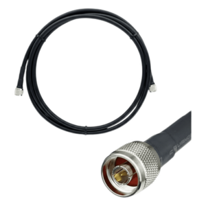 EPCOM EP-JC405-NN3 – Jumper Coaxial / 3 m (9.84 ft) / LMR400 10.29 mm / N Macho Doble / Blindaje >90 dB / 50 Ohm