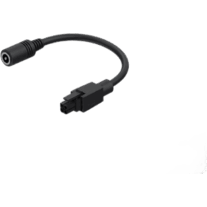TELTONIKA PR2PD01B – Adaptador de Alimentación / 4 Pines a Barrel 5.5 x 2.1 mm / Cable 10 cm / 24 AWG / Sin Soldadura