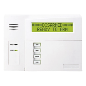 HONEYWELL HOME RESIDEO 6160-RF – Teclado Alfanumérico / LCD Retroiluminado 2 Líneas 32 Caracteres / Receptor Inalámbrico Integrado Serie 5800 / 4 Teclas de Función Programables / LEDs de Estado