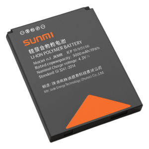 SUNMI L2SPROBATTERY – Batería de Repuesto / Polímero Li-Ion / 5000 mAh / 4.3 V / Certificación ICP