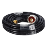 IBERNEX NX9775/C10 – Cable Coaxial / Baja Pérdida / 10 m (32.8 ft) / Impedancia 50 Ω / Operación 5-3000 MHz / Apantallamiento >90 dB / Conectores N y SMA Macho