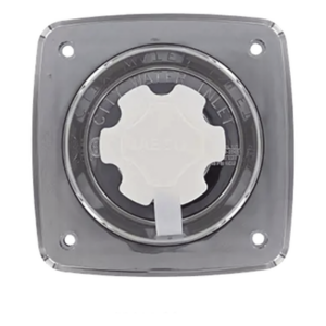 JABSCO 44411-2045 – Regulador de Presión de Agua / Cromado / 45 psi (3.1 bar) / Entrada 3/4' Hembra / Salida 1/2' Macho 90° / 22x10x19 cm