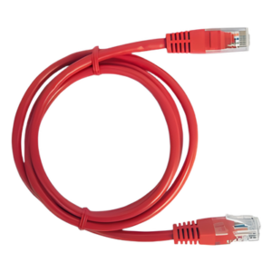LINKEDPRO BY EPCOM LP-UT6-100-RD – Cable de Parcheo UTP Cat6 / 1 Metro (3.28 Pies) / RJ45 / Sin Blindaje / Rojo