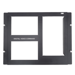 NOTIFIER DPA-2B – Placa de Revestimiento / Acero Calibre 16 / 439 x 439 mm (17.3 x 17.3 in) / Gabinetes CAB-4 / Negro