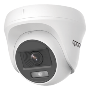 EPCOM PROFESSIONAL E8-TURBO-PC/A – Cámara Turret TURBOHD / 2 Megapixel / Color 24/7 / Luz Blanca 20 m (65.6 ft) / Micrófono Integrado / 4 Tecnologías / Interior