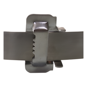 THORSMAN TH-FCT-58 – Cierre T para fleje / 5/8 pulgadas / Acero inoxidable SS304 / 100 piezas / 30.5 m (100 ft)