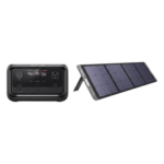 UGREEN KITEFR3PL15114 – Estación de Energía Portátil / 600W AC / X-Boost 1200W / Batería LiFePO4 286Wh / Panel Solar 200W / UPS <10ms / IP67