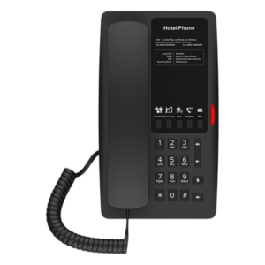 FANVIL H4B – Teléfono IP Hotelero / 2 Líneas SIP / 5 Teclas Programables / Audio HD Manos Libres / PoE 802.3af / Puerto USB-A de Carga / Ethernet 10/100 Mbps