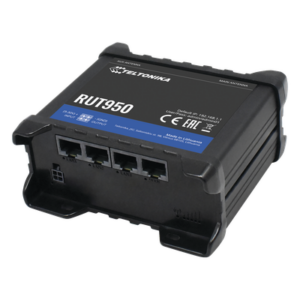 TELTONIKA RUT950 – Router LTE dual SIM, 4 puertos Ethernet, conectorizado, Bandas B1, B2, B3, B4, B5, B7, B8, B28