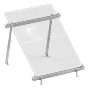 EPCOM POWERLINE VEKTOR8R1M – Montaje para Panel Solar / Riel de 1.4 m (4.6 ft) / Aluminio Anodizado / Resistencia al Viento 136 km/h / Aterrizaje Integrado / Módulos 35 mm