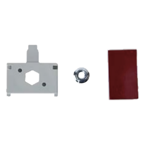 HID A50210001 – Kit de Montaje / Placa Adhesiva / Tuerca UNC 1/4" / 10 Piezas / Compatible 502x y 54xx