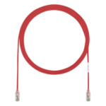 PANDUIT UTP28SP3RD – Cable de Parcheo / Cat6 / UTP / 28AWG / 0.91 m (3 ft) / Doble Certificación CM/LSZH / Rojo