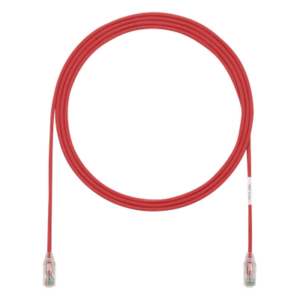 PANDUIT UTP28SP3RD – Cable de Parcheo / Cat6 / UTP / 28AWG / 0.91 m (3 ft) / Doble Certificación CM/LSZH / Rojo