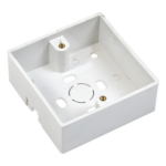 ACCESSPRO PRO802-BOX – Caja de Montaje para Botón de Salida / 86 x 86 mm / Profundidad 25 mm / Plástico ABS / 0.05 kg