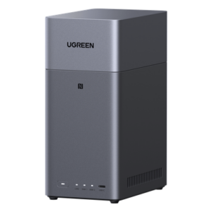 UGREEN 95432 – NAS de 2 Bahías / Procesador RK3576 / 4 GB DDR5 / HDMI 4K / USB-C 3.2 Gen 1 / Gigabit Ethernet / RAID 0/1-JBOD