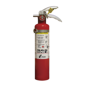 KIDDE PRO2.5MP-1 – Extintor desechable / Polvo químico seco multipropósito / Clase A-B-C / 2.5 lb / Alcance 3 a 4.6 m / UL-DOT-USCG