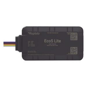 RUPTELA ECO5LITE – Localizador GPS Vehicular / LTE Cat1 y LTE-M con Respaldo 2G / GNSS U-blox M10 / Bluetooth BLE 5.0 / IP54 / Alimentación 9-32 VDC / Batería de Respaldo