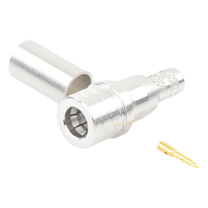 RF INDUSTRIES,LTD RQA-5000-X – Conector RF Coaxial / QMA Macho / Anillo Plegable / 50 Ω / 0-6 GHz / 335 VRMS / RG-8/X, LMR-240