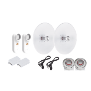 RF ELEMENTS C5XTP27 – Kit de Enlace Punto a Punto / 16 km (52.5 ft) / 27 dBi / 5.1-6.4 GHz / 700 Mbps