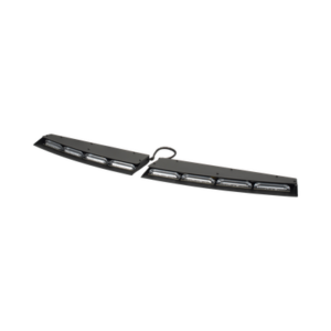 SIGNALPRO SPD12RBU – Barra de Luces Tipo Visera / 43 Patrones Programables / LED Rojo/Azul / Cumplimiento SAE J595 / Montaje Interior