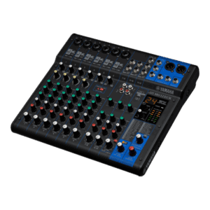 YAMAHA MG12XUK – Mezcladora de Audio Analógica / 12 Canales / 6 Entradas Micrófono-Línea / 2 Entradas Estéreo / Efectos Integrados / USB / Phantom +48V