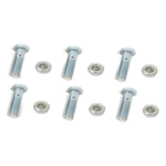 SYSCOM TOWERS TORN-TZ60G – Juego de tornillería / Acero inoxidable grado 308 / 1/2" x 3-1/2" / 6 pares / ASTM F593C