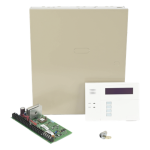 HONEYWELL HOME RESIDEO VISTA-48/6160RF – Panel de Control de Intrusión / 48 Zonas / 8 Cableadas + 40 Inalámbricas / 3 Particiones / Teclado Alfanumérico con Receptor Integrado / 16 Salidas Programables