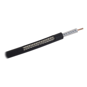 Times Microwave LMR-195/1000 – Cable Coaxial / 50 Ohm / Baja Pérdida 7.8 dB a 450 MHz / Frecuencia 6 GHz / Blindaje >90 dB / 305 m (1000 ft)