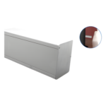 THORSMAN INKA-100-F – Tapa final de aluminio / Canaleta INKA100 / Cal. 18 / -20°C a 120°C / NOM-001-SEDE-2005