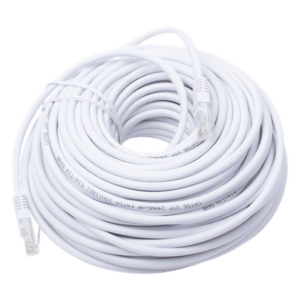 LINKEDPRO BY EPCOM LP-UT3-3000-WH – Cable de Parcheo UTP Cat5e / 30 m (98.43 ft) / 100 Ohm / 10/100Base-T / Blanco