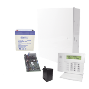 HONEYWELL HOME RESIDEO VISTA48/64SPTB – Panel de Alarma Híbrido / 8 Zonas Cableadas Expansible a 48 / Teclado con 4 Zonas Integradas / Monitoreo IP y 4G / 3 Particiones