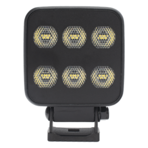 ECCO EW2721 – Luz de Trabajo LED / 6 LEDs / 6552 Lúmenes / 12-24 VCD / 3.6 A / IP Resistente a Impactos / 92 mm x 124 mm x 45 mm