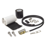 CAMBIUM NETWORKS 01010419001 – Kit de Tierra Física / Cables 1/4" y 3/8" / 6.2 ft (1.9 m) de Longitud / Diseño Compacto / 2.8 oz de Peso / Instalación Sin Herramientas