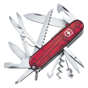 VICTORINOX 17915T – Navaja de Bolsillo Multiherramienta / 21 Funciones / Luz LED / 91 mm / 121 g / 3.0 x 1.0 pulgadas