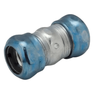 RACO HUB-2925RT – Conector de Compresión Hermético / Acero Galvanizado / Pared Delgada 1 1/4" / 1.89" x 3.307" (48 x 83.99 mm) / Ambientes Húmedos