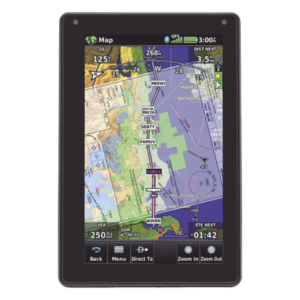 GARMIN 10-02303-00 – Navegador portátil aeronáutico / Pantalla táctil 7' / Visión 3D / Receptor SBAS/WAAS/GLONASS / Tráfico aéreo / 4 horas batería