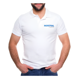 AccessPRO PLAAPWL – Playera Polo / Algodón 100% / Talla Grande / Blanco / Industrial