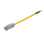 PANDUIT UTP28X15YL – Cable de Parcheo UTP / Cat6A / 28AWG / CM-LSZH / 4.57 m (15 ft) / Amarillo